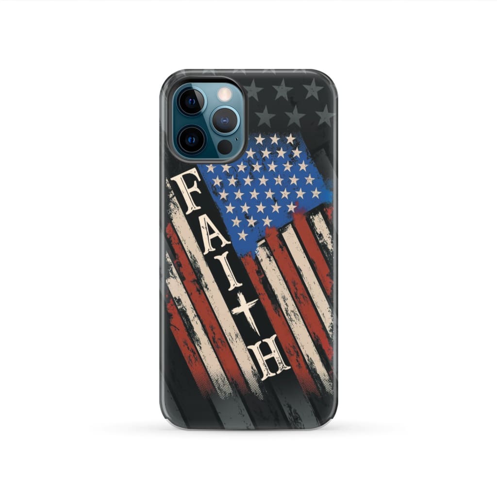 Faith American Flag phone case
