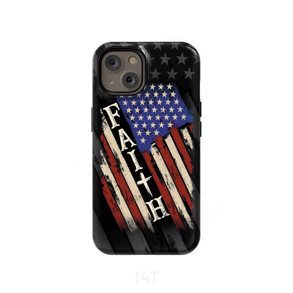 Faith American Flag phone case