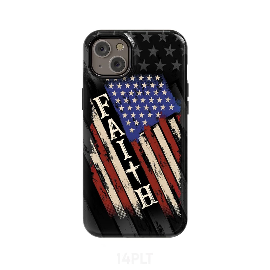 Faith American Flag phone case