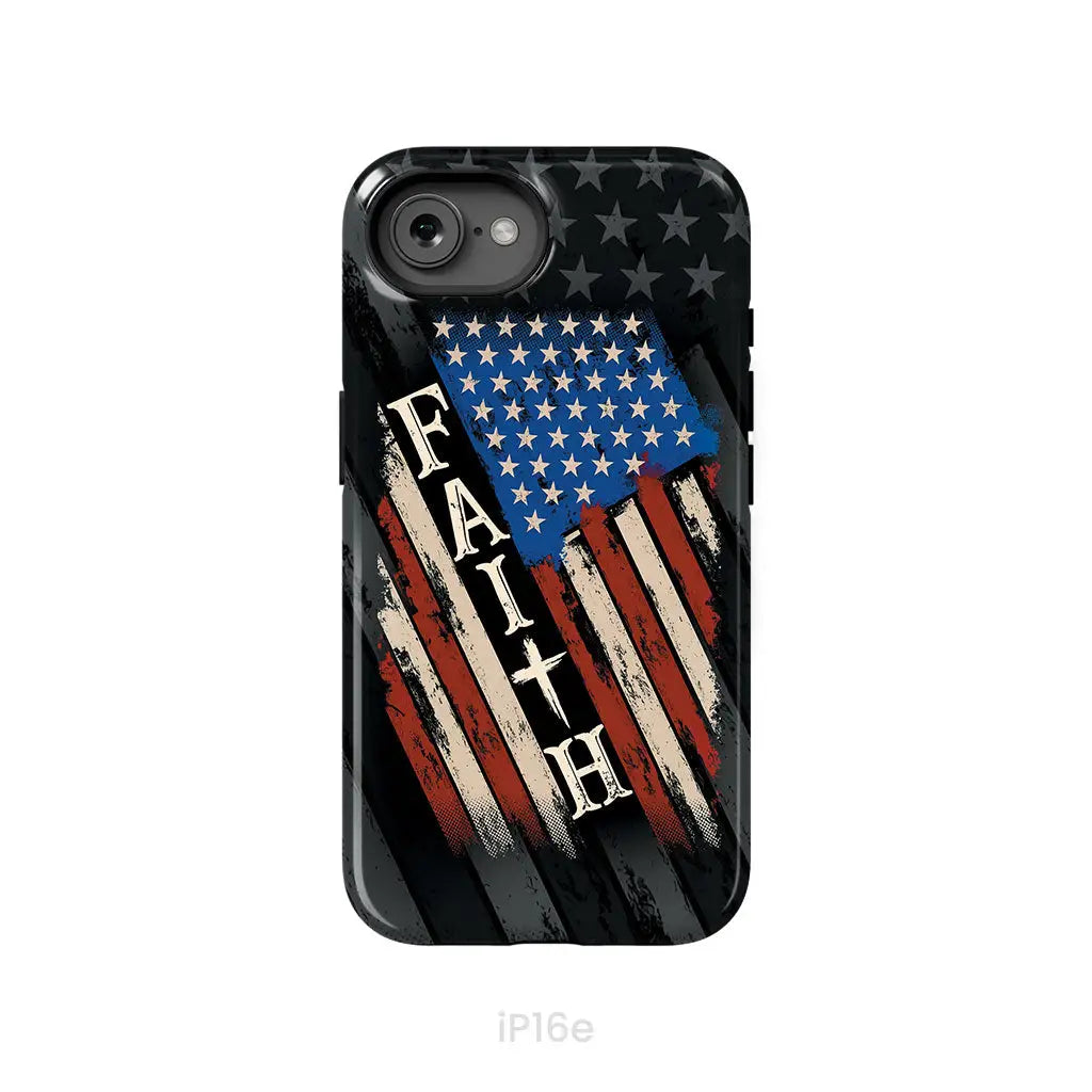 Faith American Flag phone case