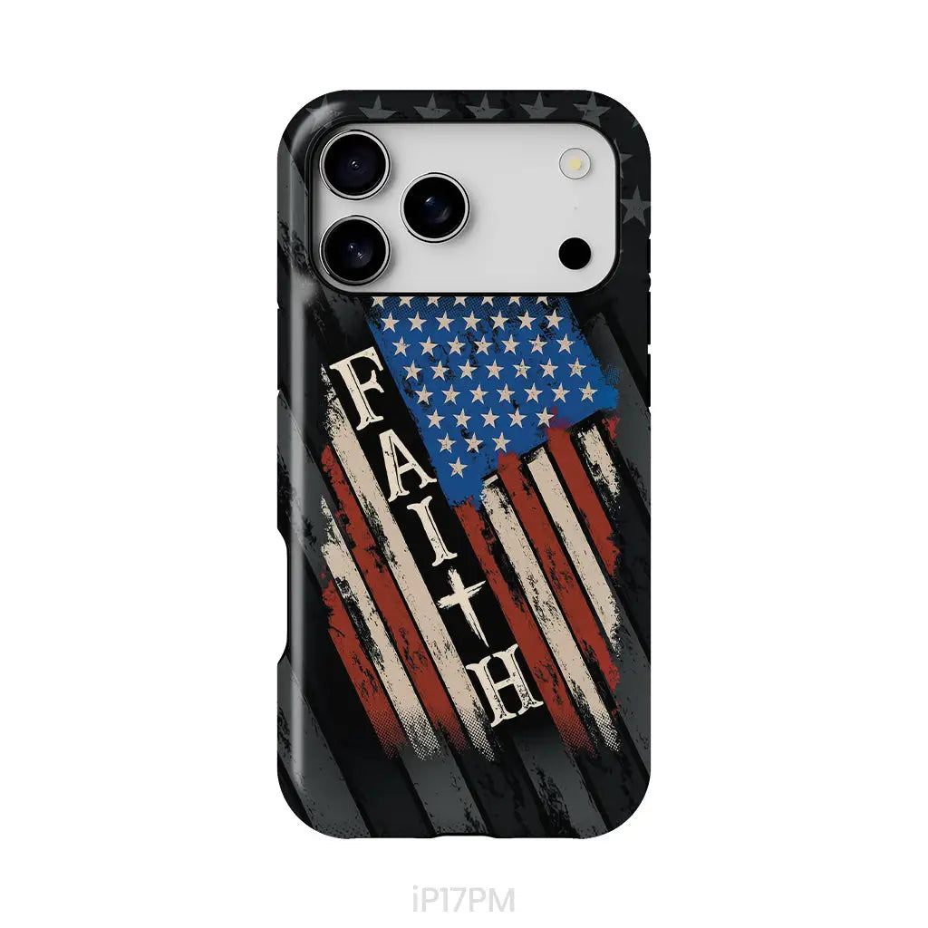 Faith American Flag phone case