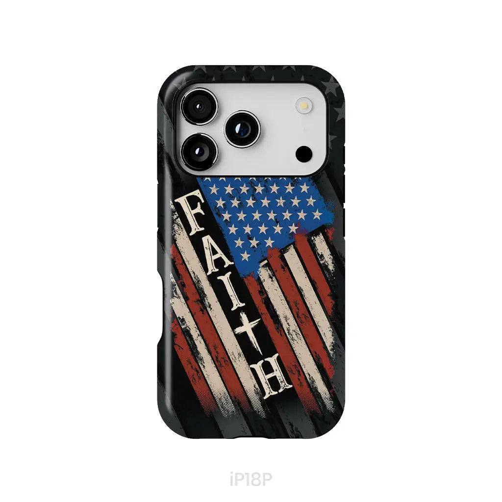 Faith American Flag phone case