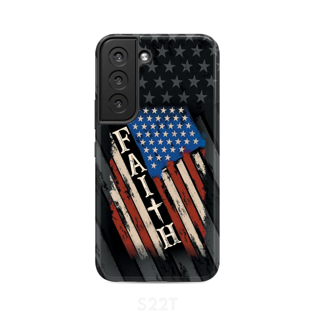 Faith American Flag phone case