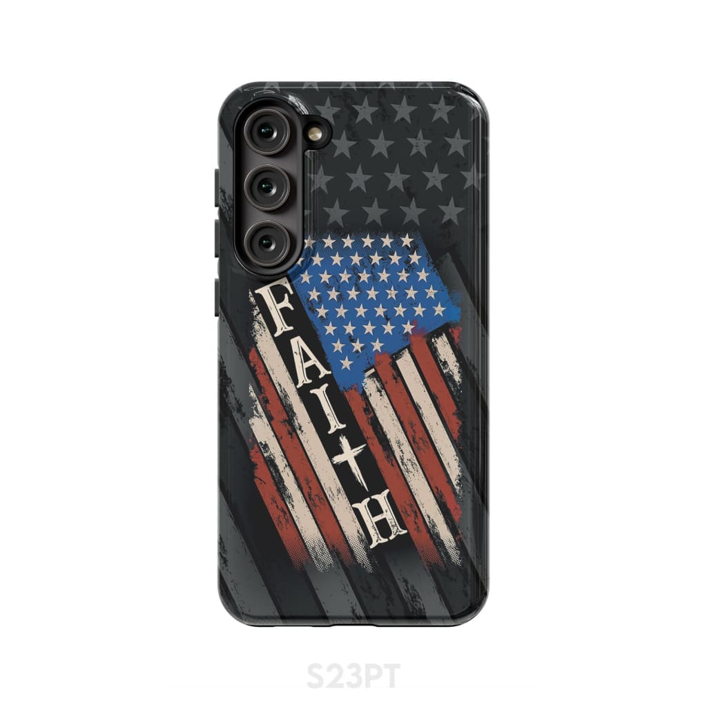Faith American Flag phone case