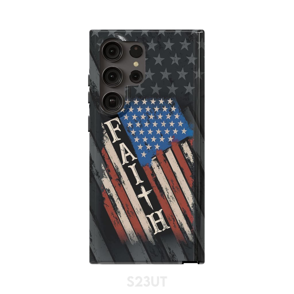 Faith American Flag phone case
