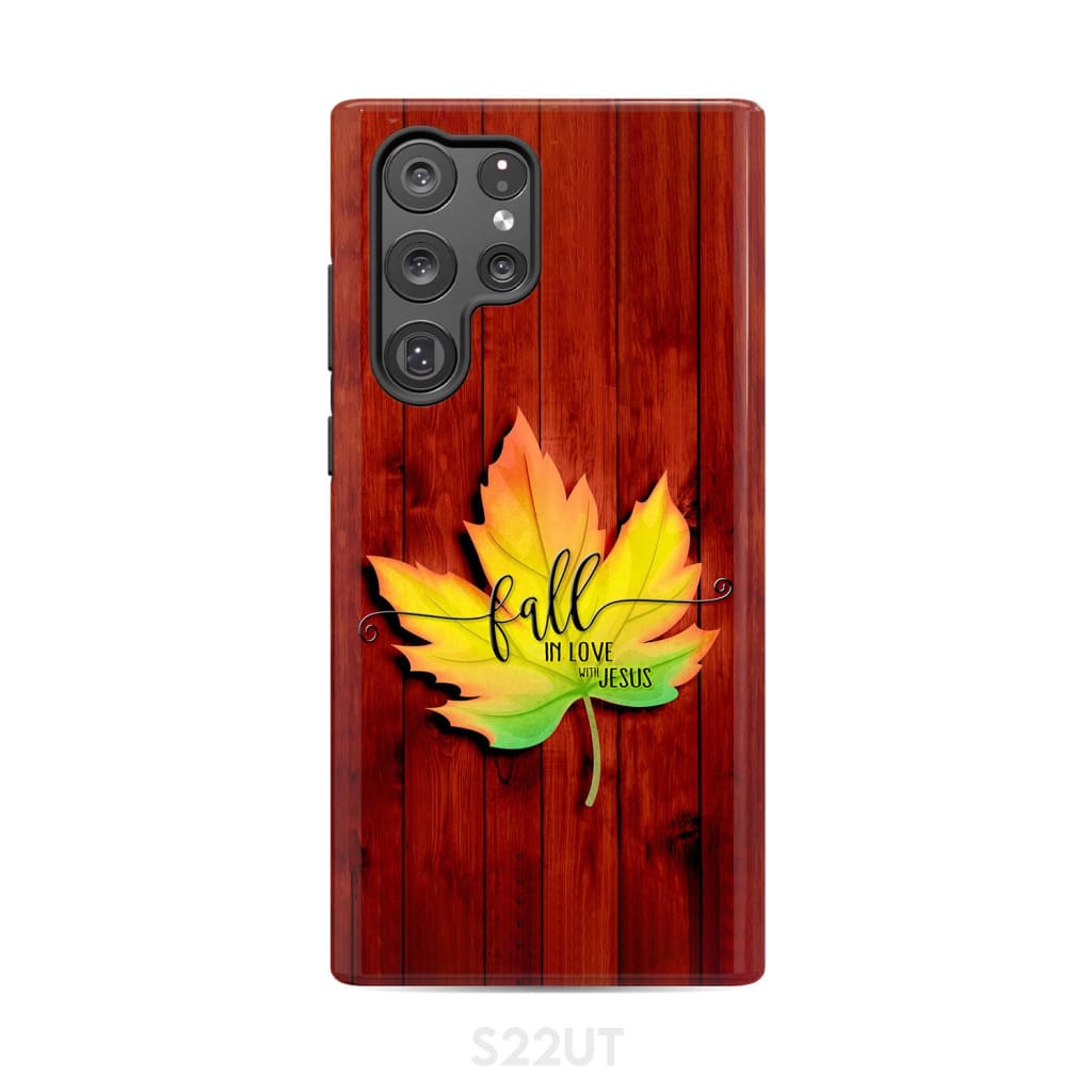 Fall in Love With Jesus Phone Case