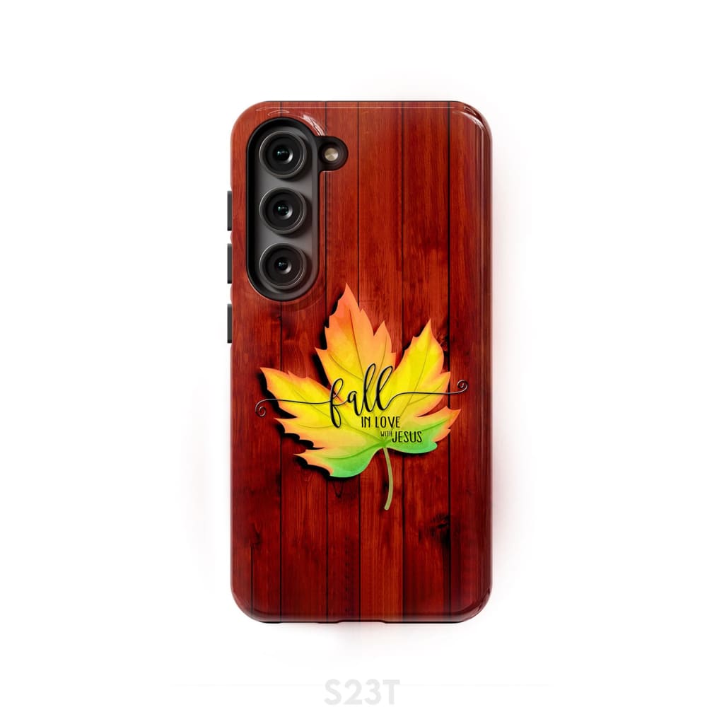 Fall in Love With Jesus Phone Case