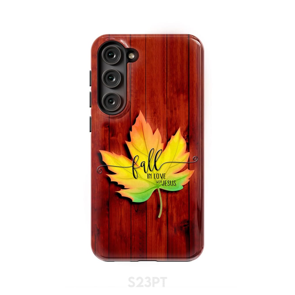 Fall in Love With Jesus Phone Case