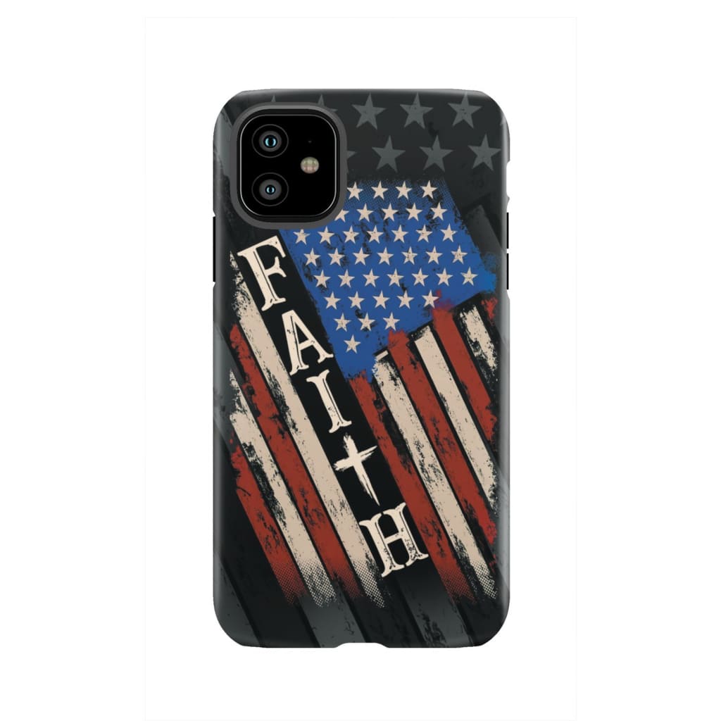 Faith American Flag phone case