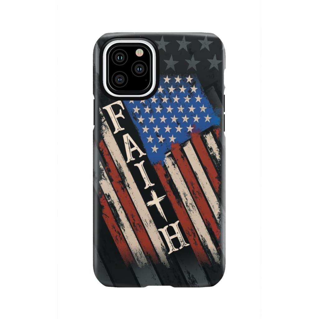 Faith American Flag phone case