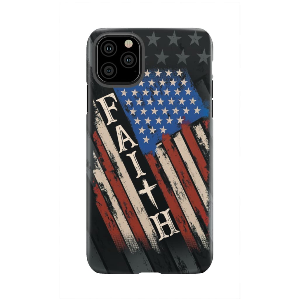 Faith American Flag phone case