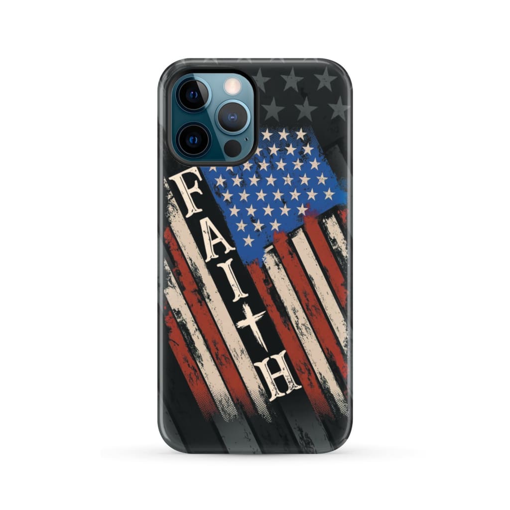 Faith American Flag phone case