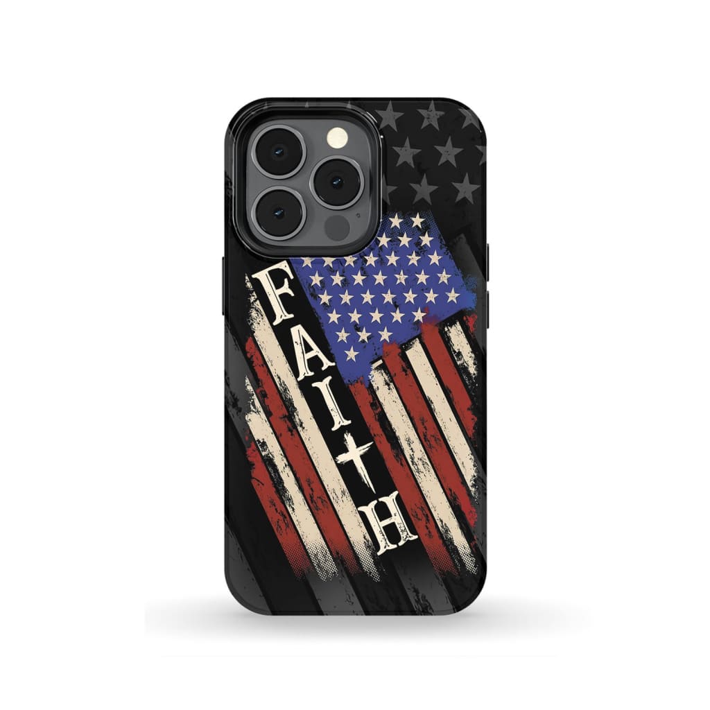 Faith American Flag phone case