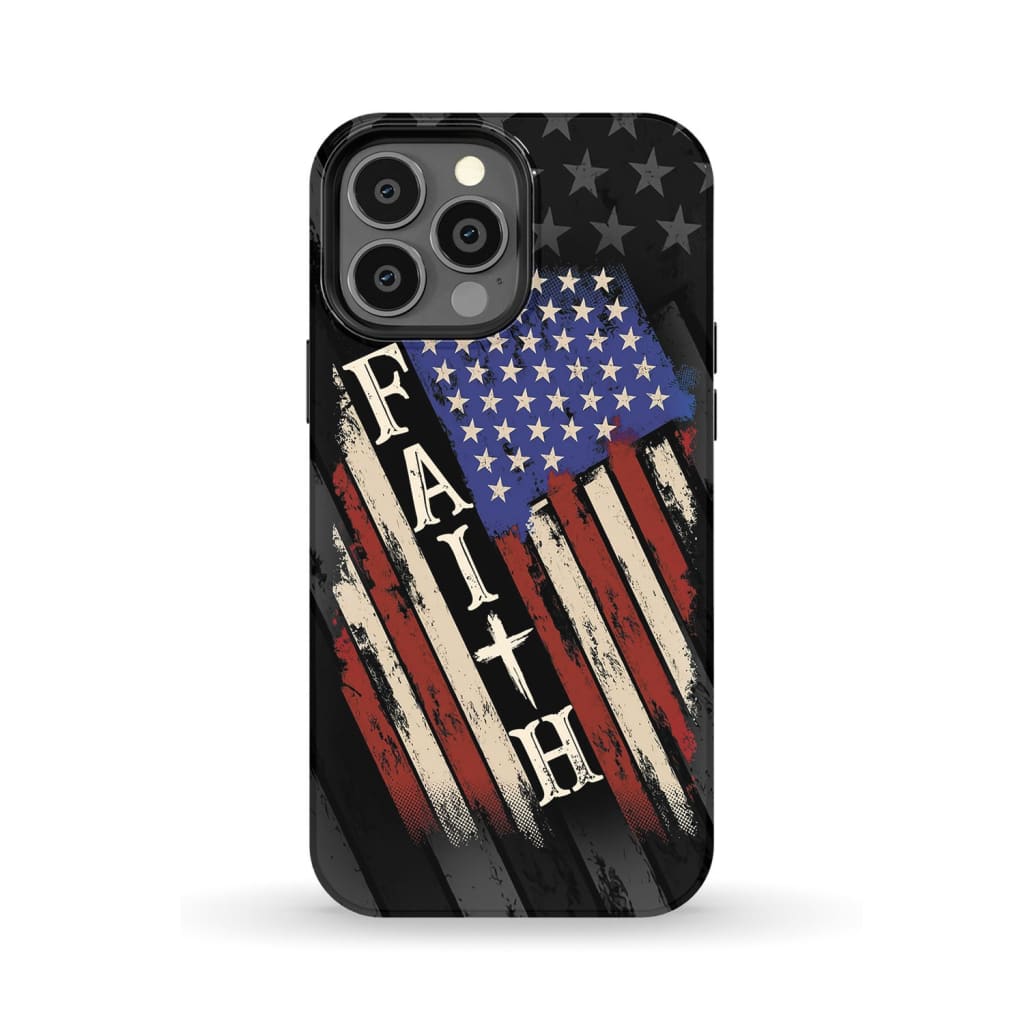 Faith American Flag phone case