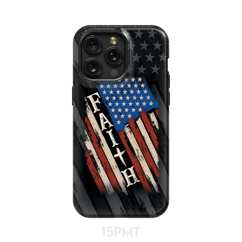 Faith American Flag phone case