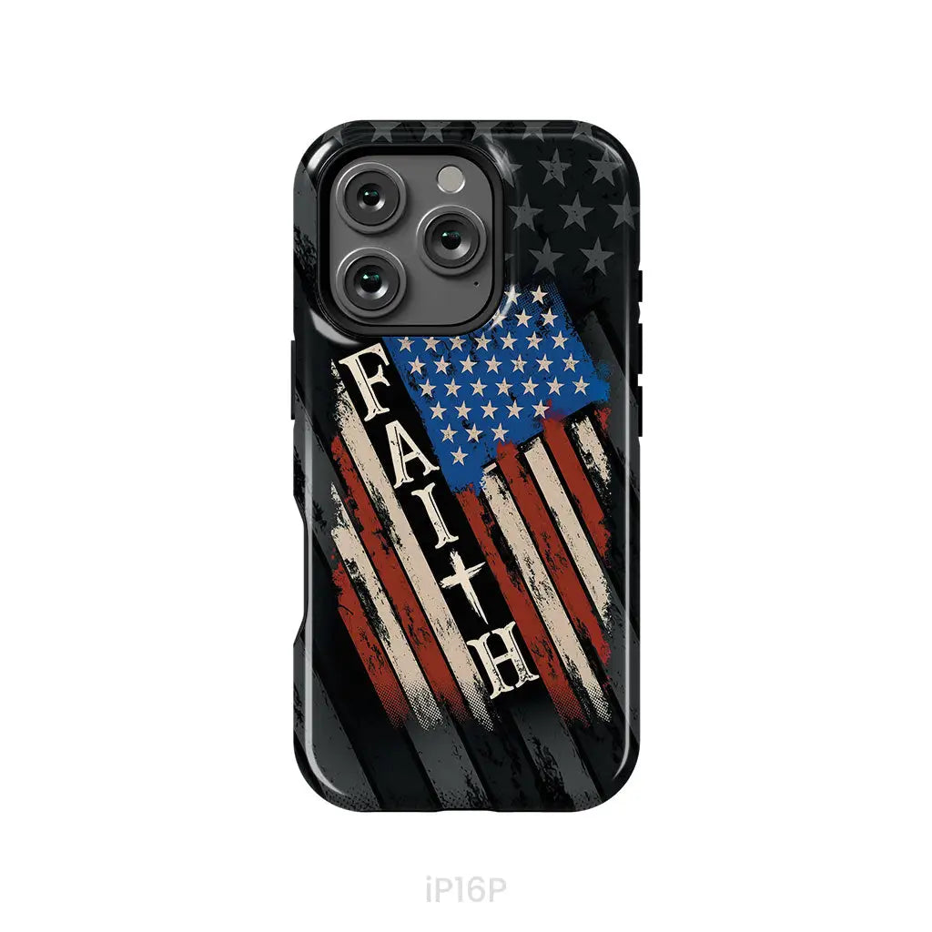 Faith American Flag phone case