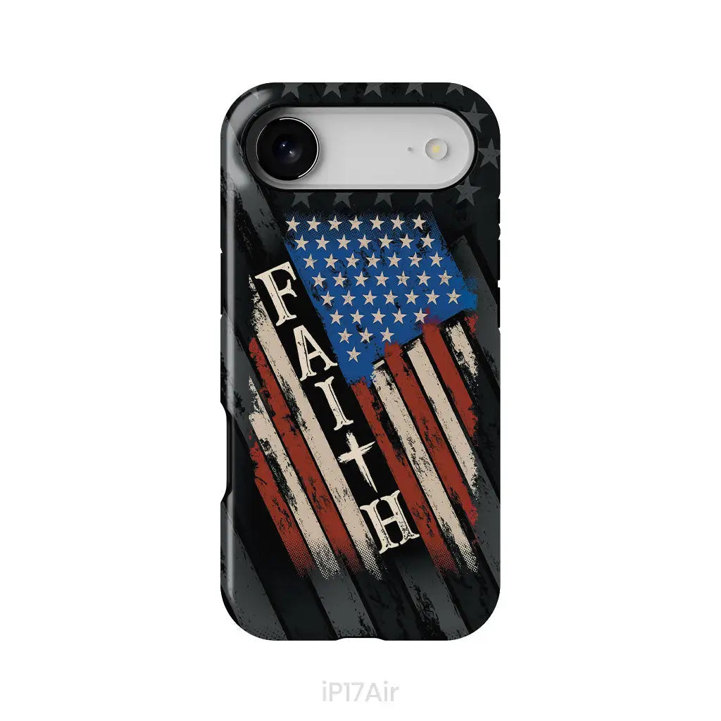 Faith American Flag phone case