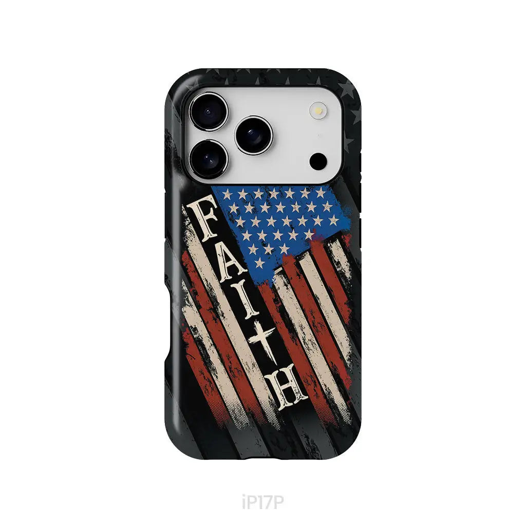 Faith American Flag phone case