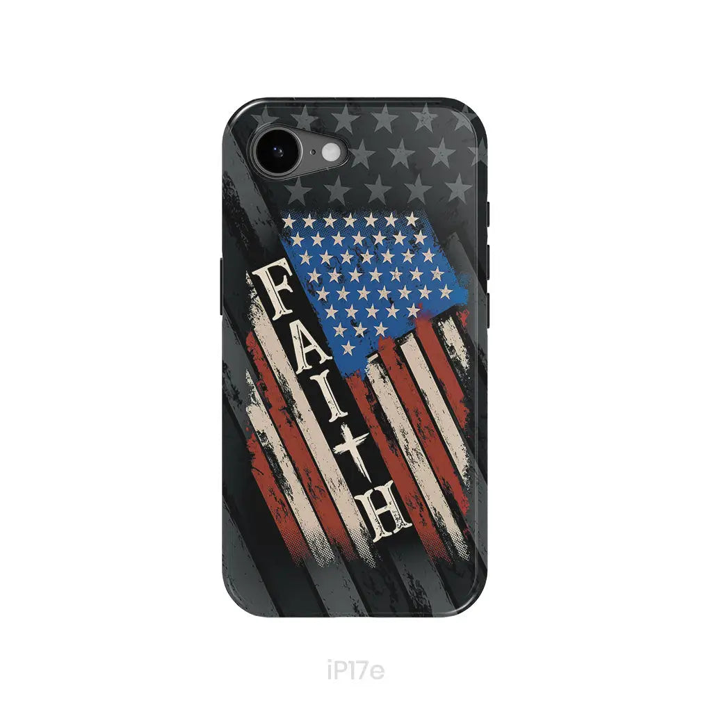Faith American Flag phone case