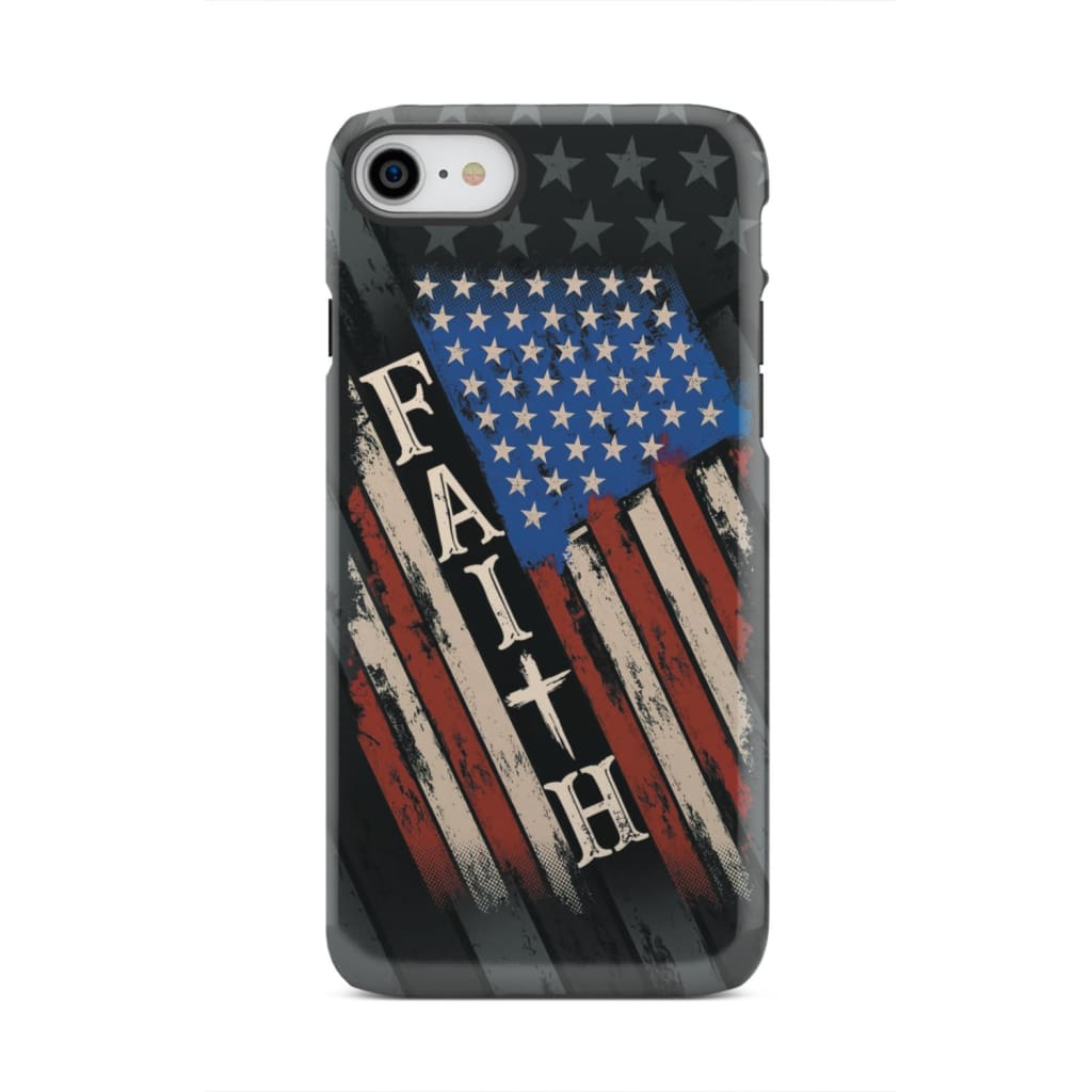 Faith American Flag phone case