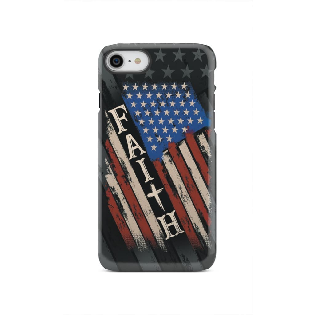 Faith American Flag phone case