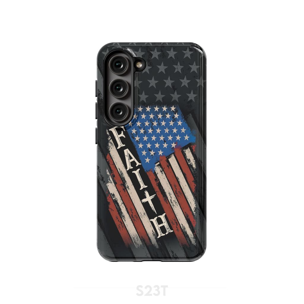 Faith American Flag phone case