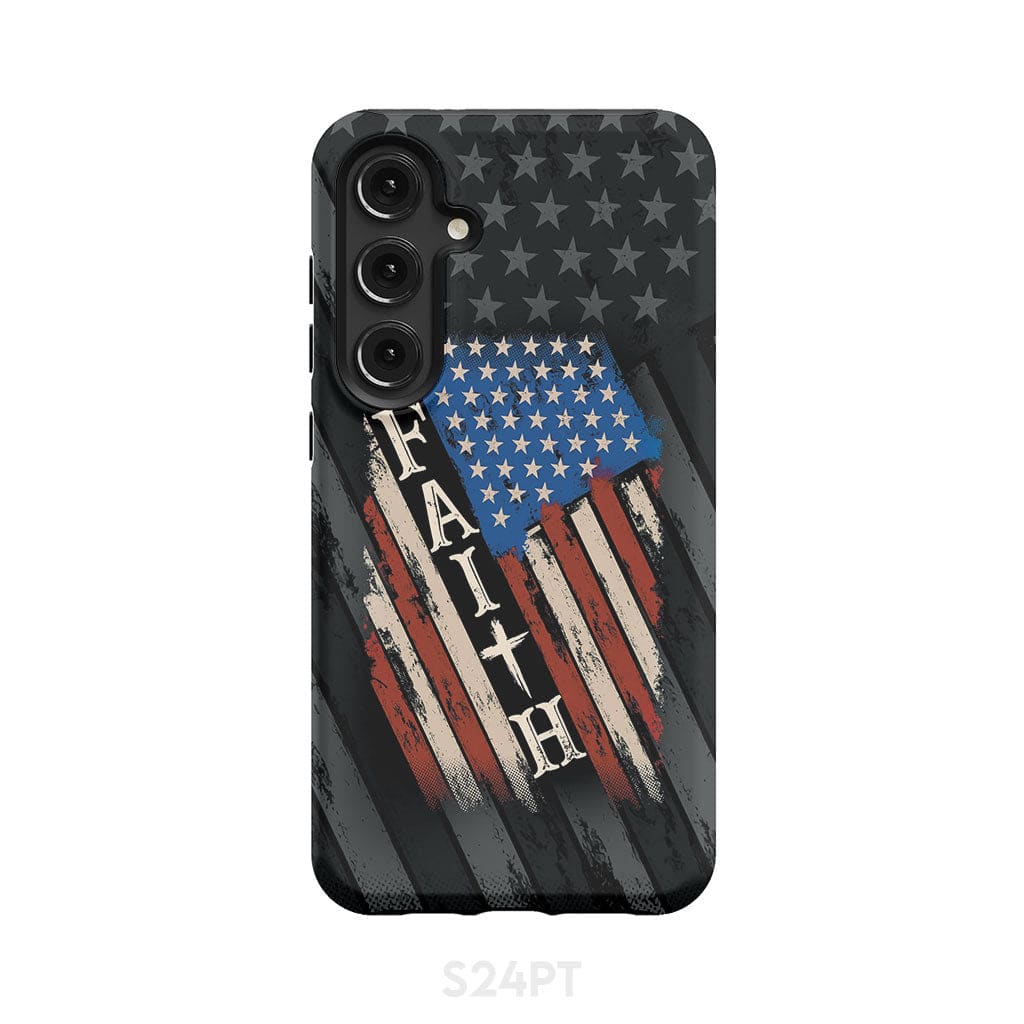 Faith American Flag phone case
