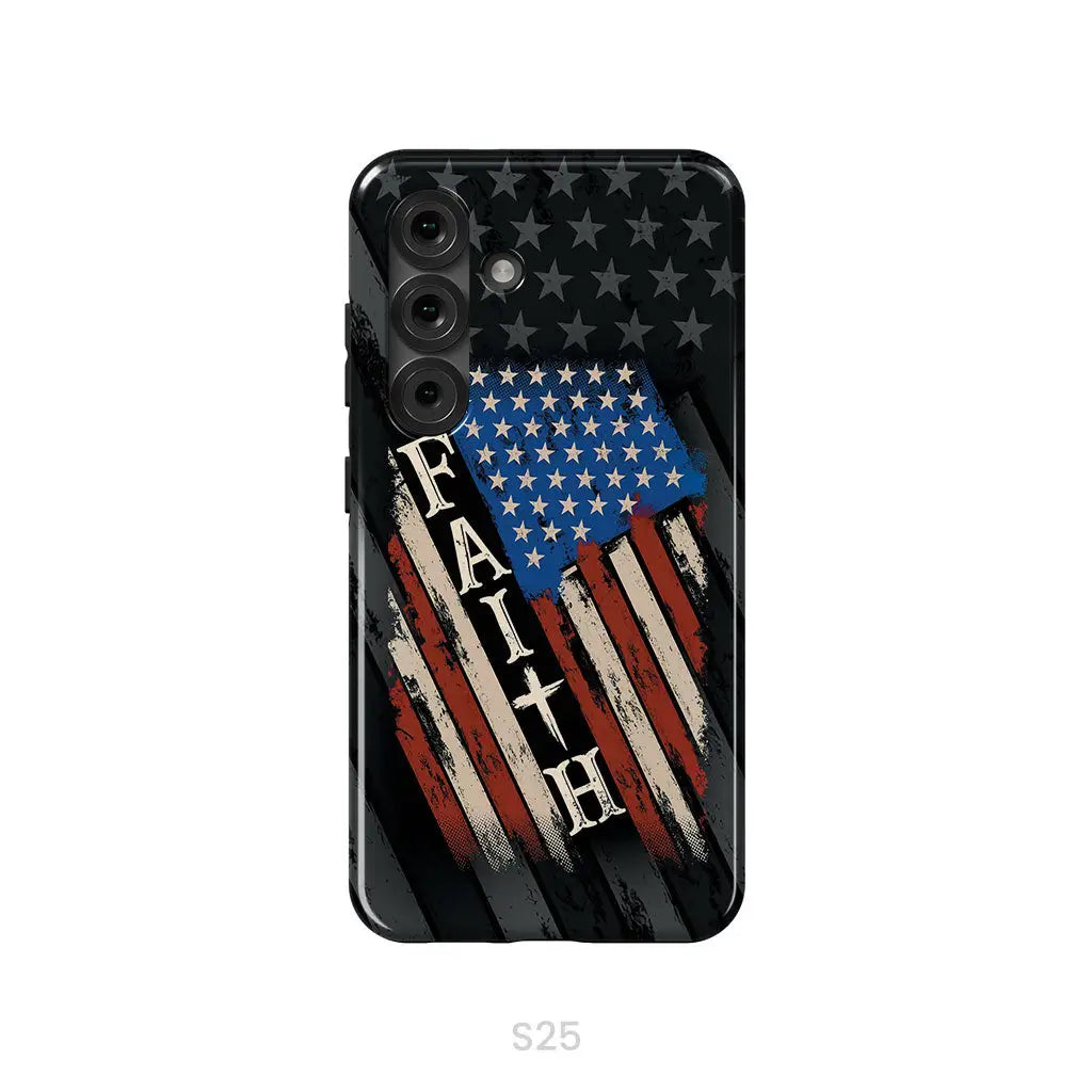 Faith American Flag phone case