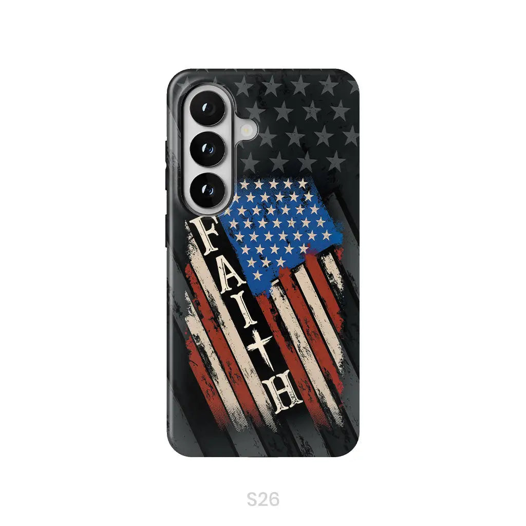 Faith American Flag phone case