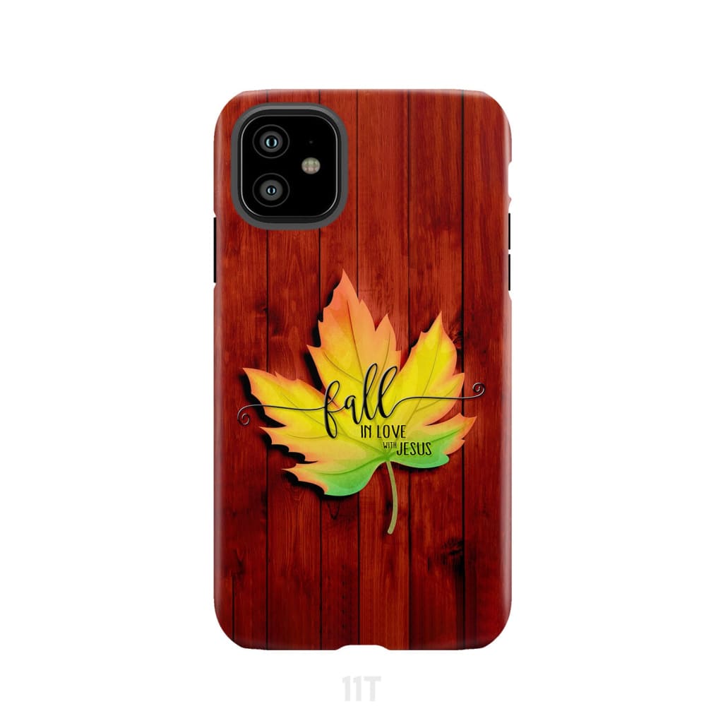 Fall in Love With Jesus Phone Case