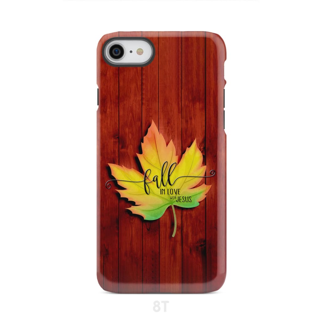 Fall in Love With Jesus Phone Case
