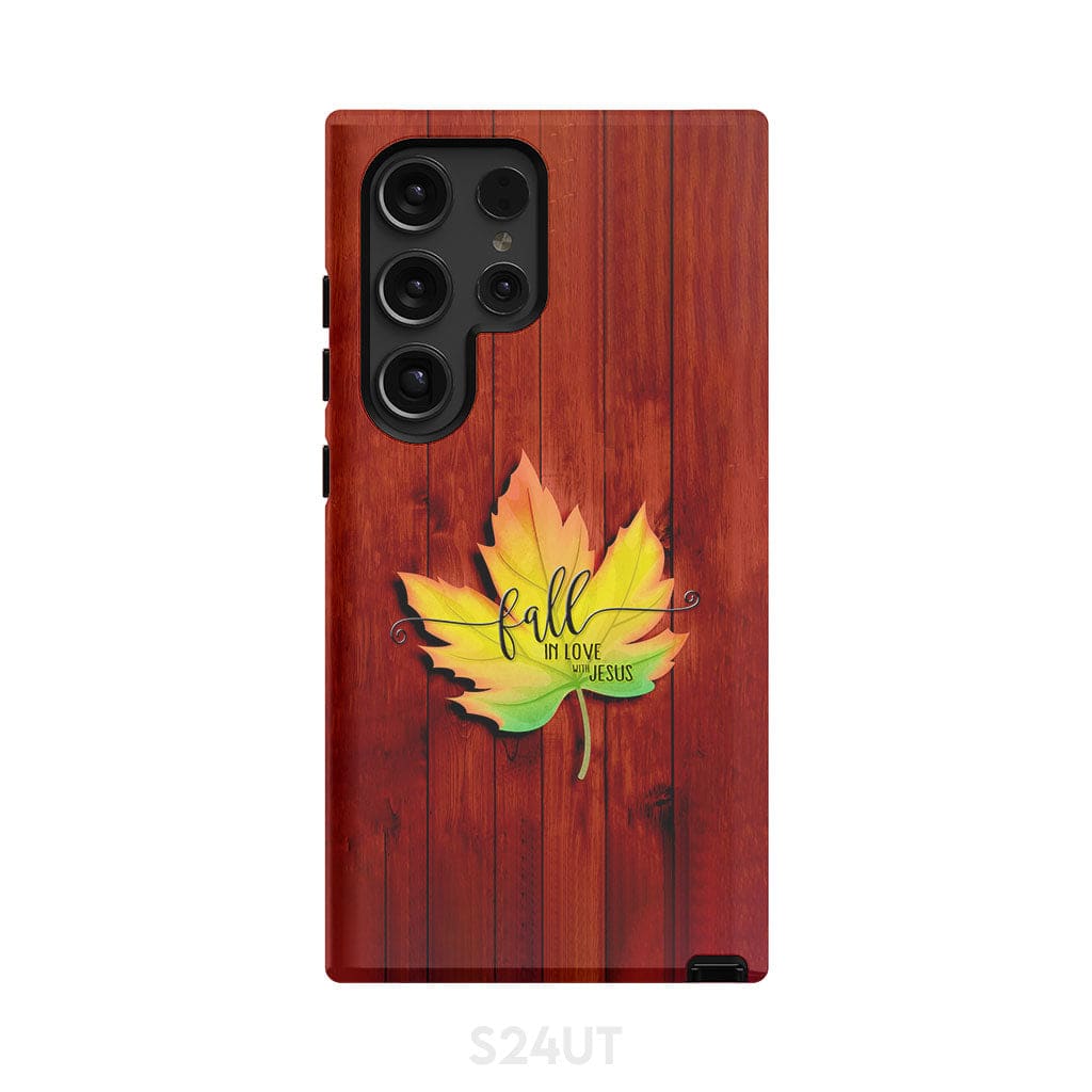 Fall in Love With Jesus Phone Case