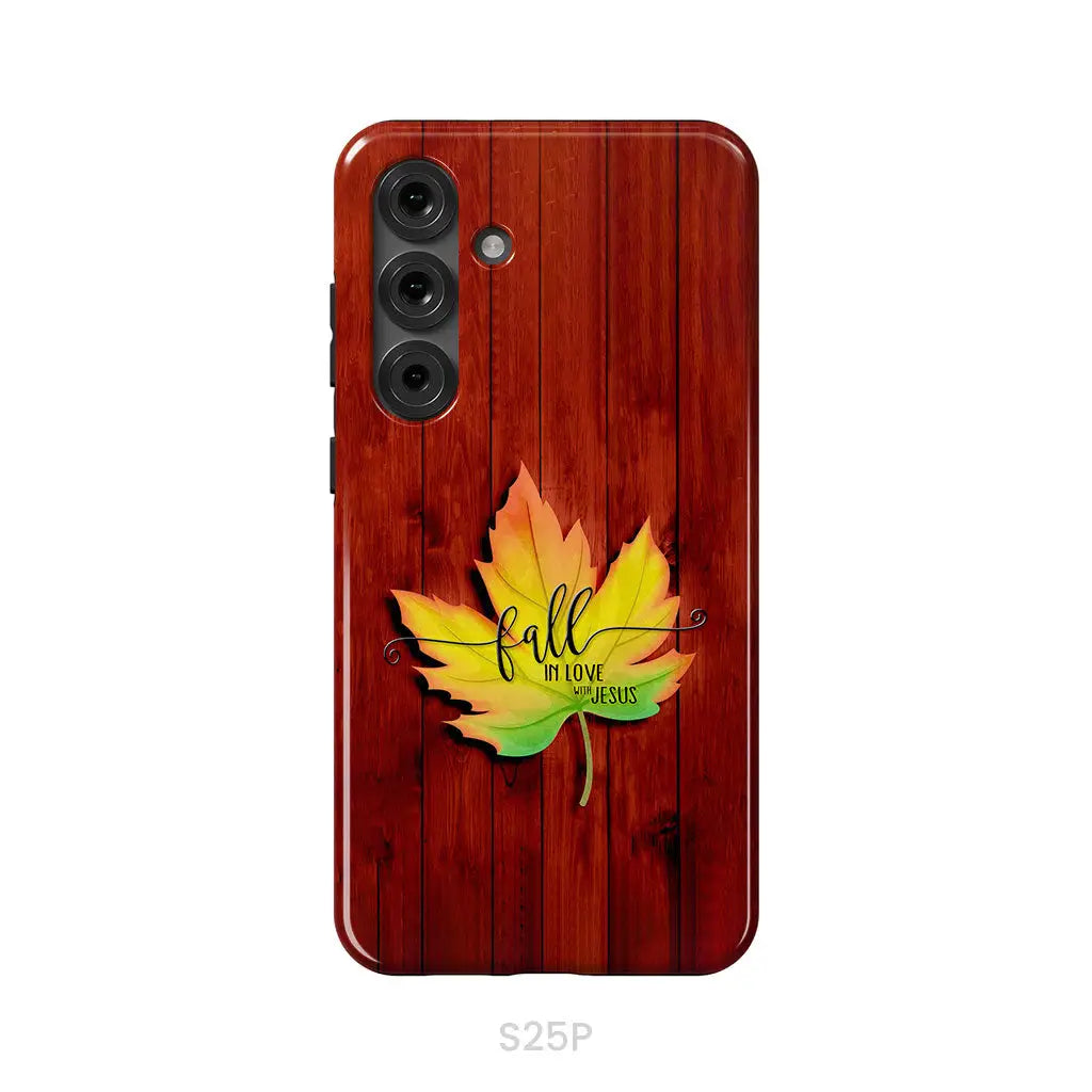 Fall in Love With Jesus Phone Case