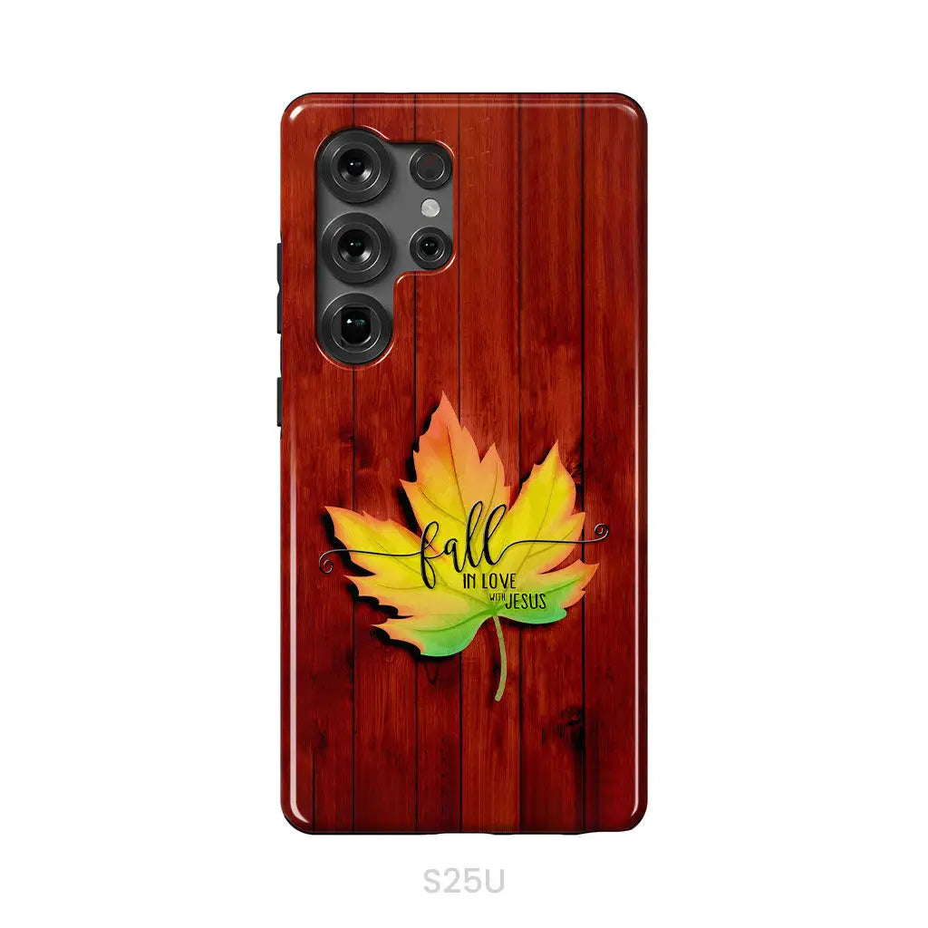 Fall in Love With Jesus Phone Case