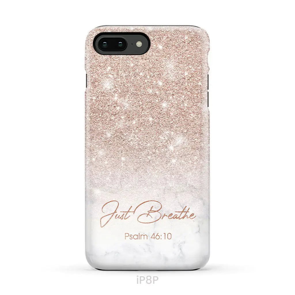Just Breathe Psalm 46:10 Phone Case