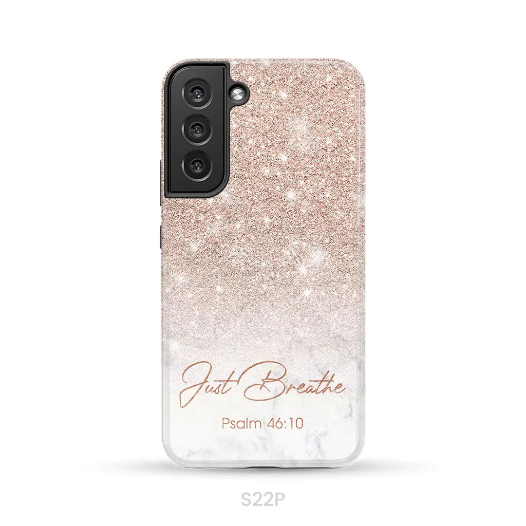 Just Breathe Psalm 46:10 Phone Case