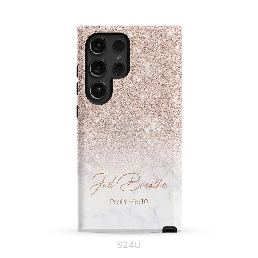 Just Breathe Psalm 46:10 Phone Case
