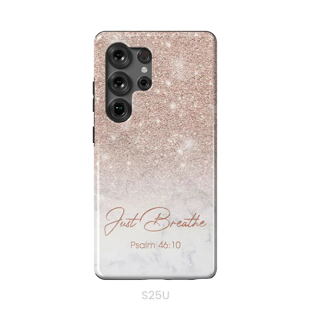 Just Breathe Psalm 46:10 Phone Case