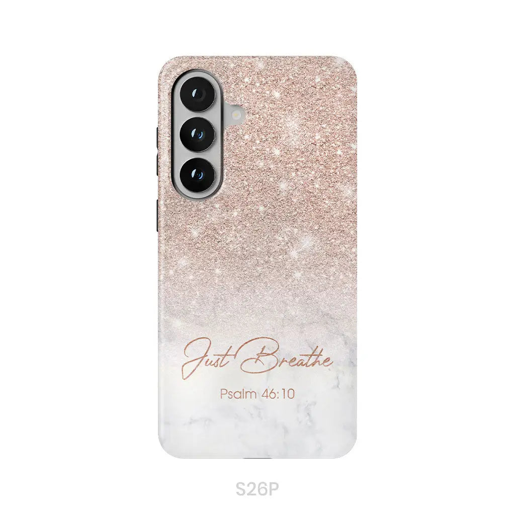 Just Breathe Psalm 46:10 Phone Case