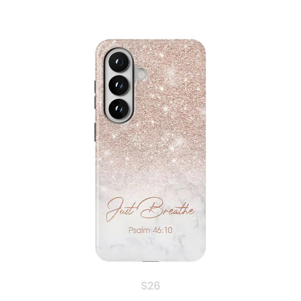 Just Breathe Psalm 46:10 Phone Case
