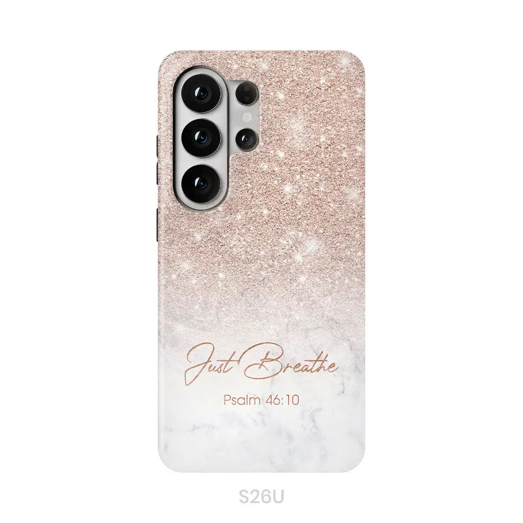 Just Breathe Psalm 46:10 Phone Case